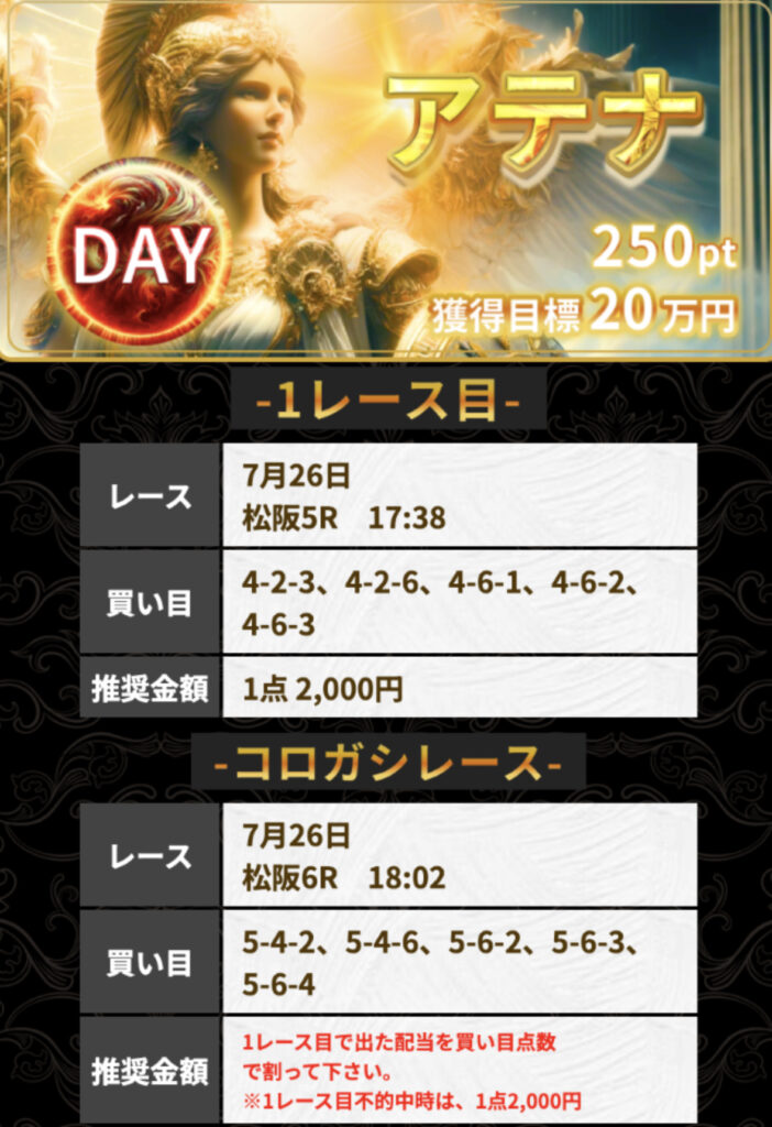 競輪予想サイト競輪リッチの商品ページ